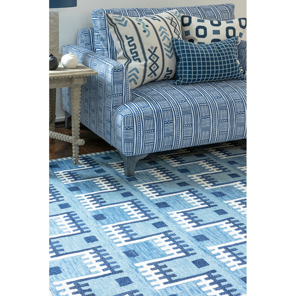 Almofada Maakola Indigo 50 × 50