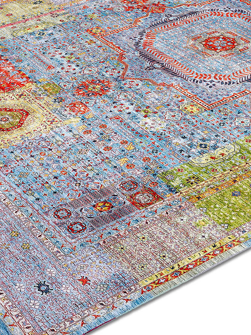 Tapete Cosmic Azul Luxury Feito à Mão