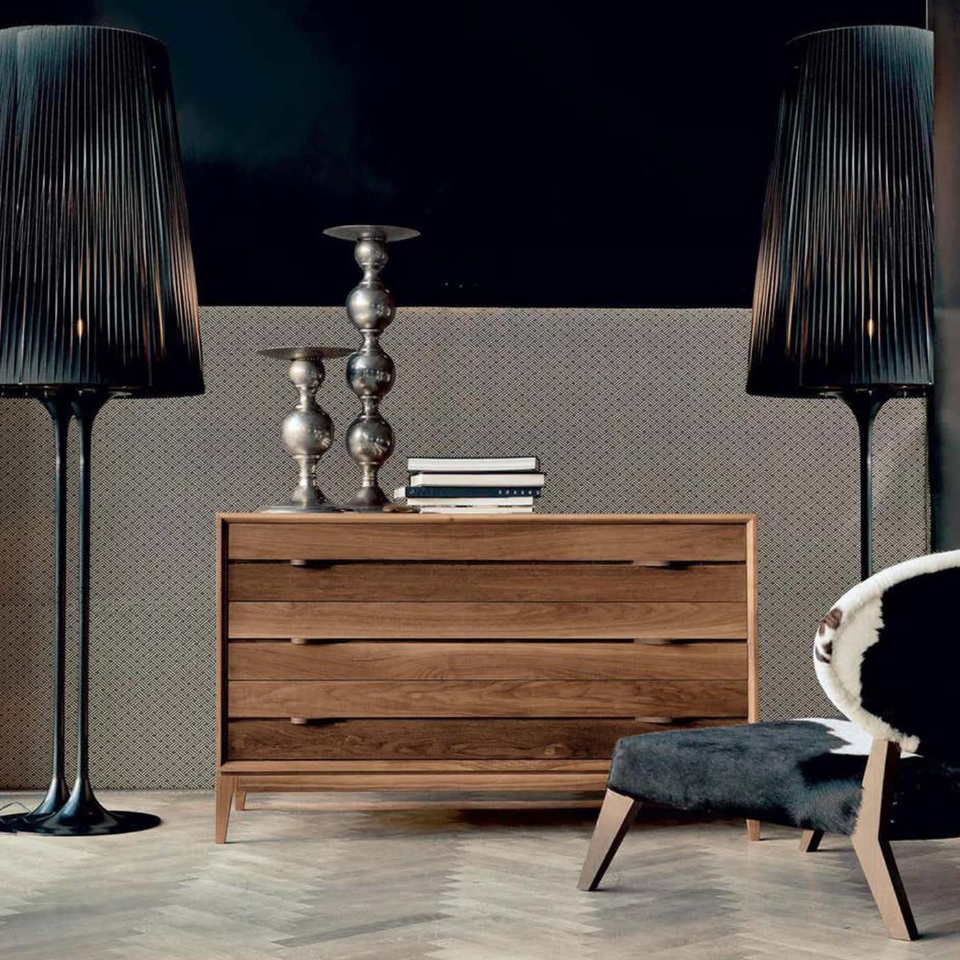 Cómoda Binario Castanha