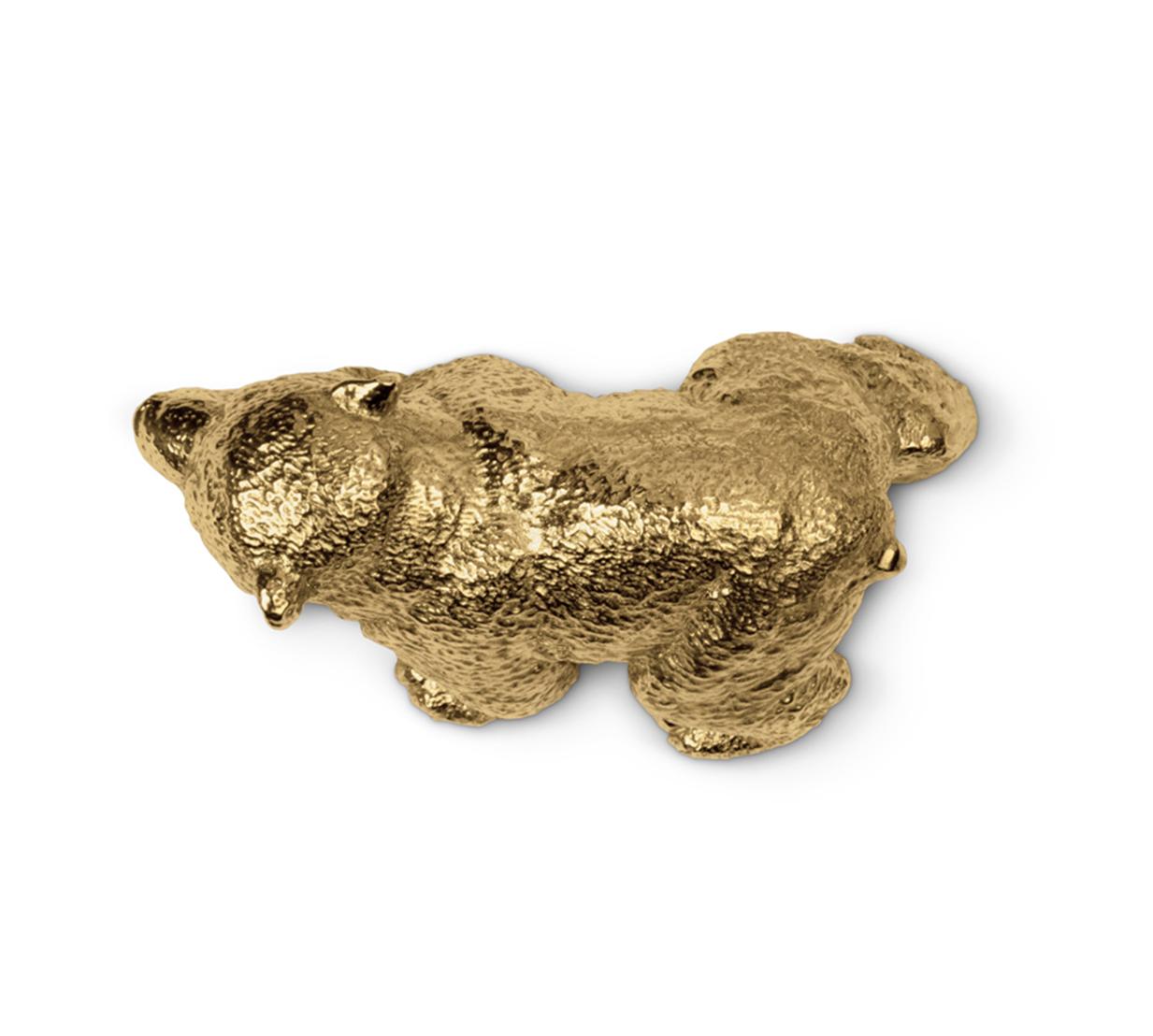 Puxador urso peludo Furry Bear