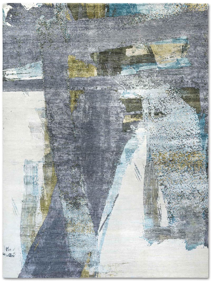 Tapete Green Rust Tecido à Mão