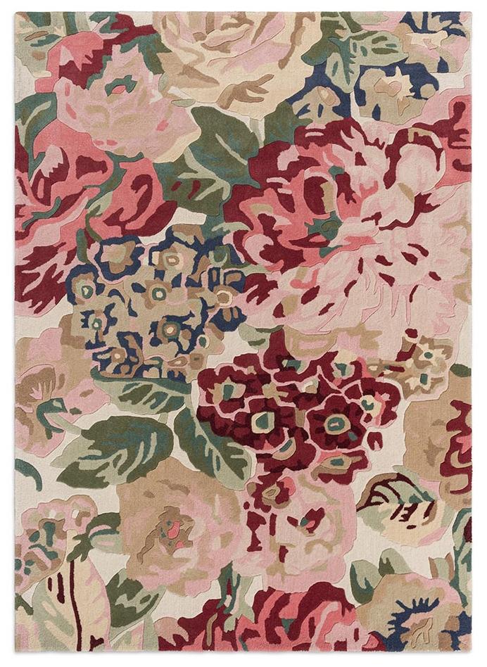 Tapete Rose & Peony Red