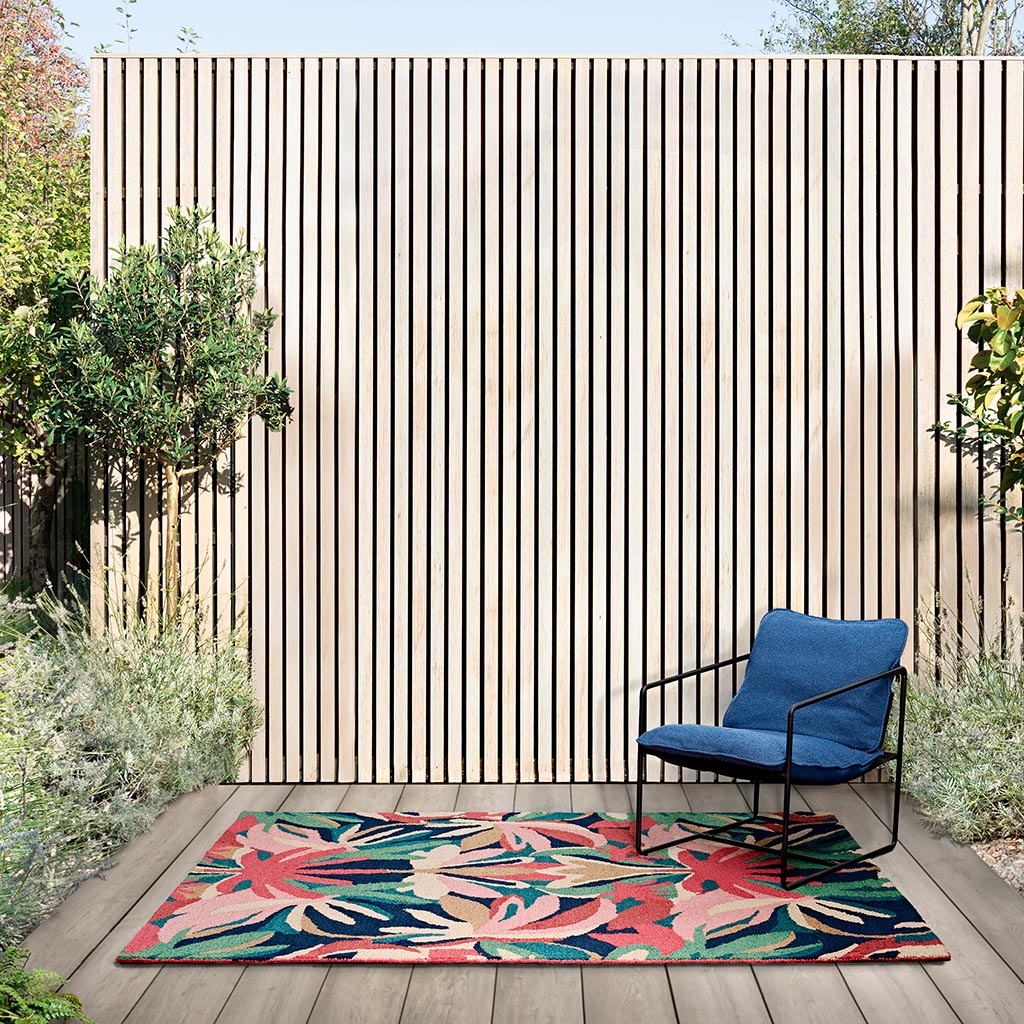 Tapete Exterior Melora Rosa | Tamanho: 160 × 230 cm