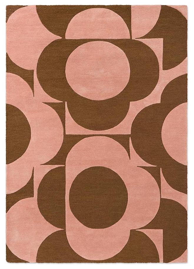 Tapete Prism Flower Pink/Terracotta