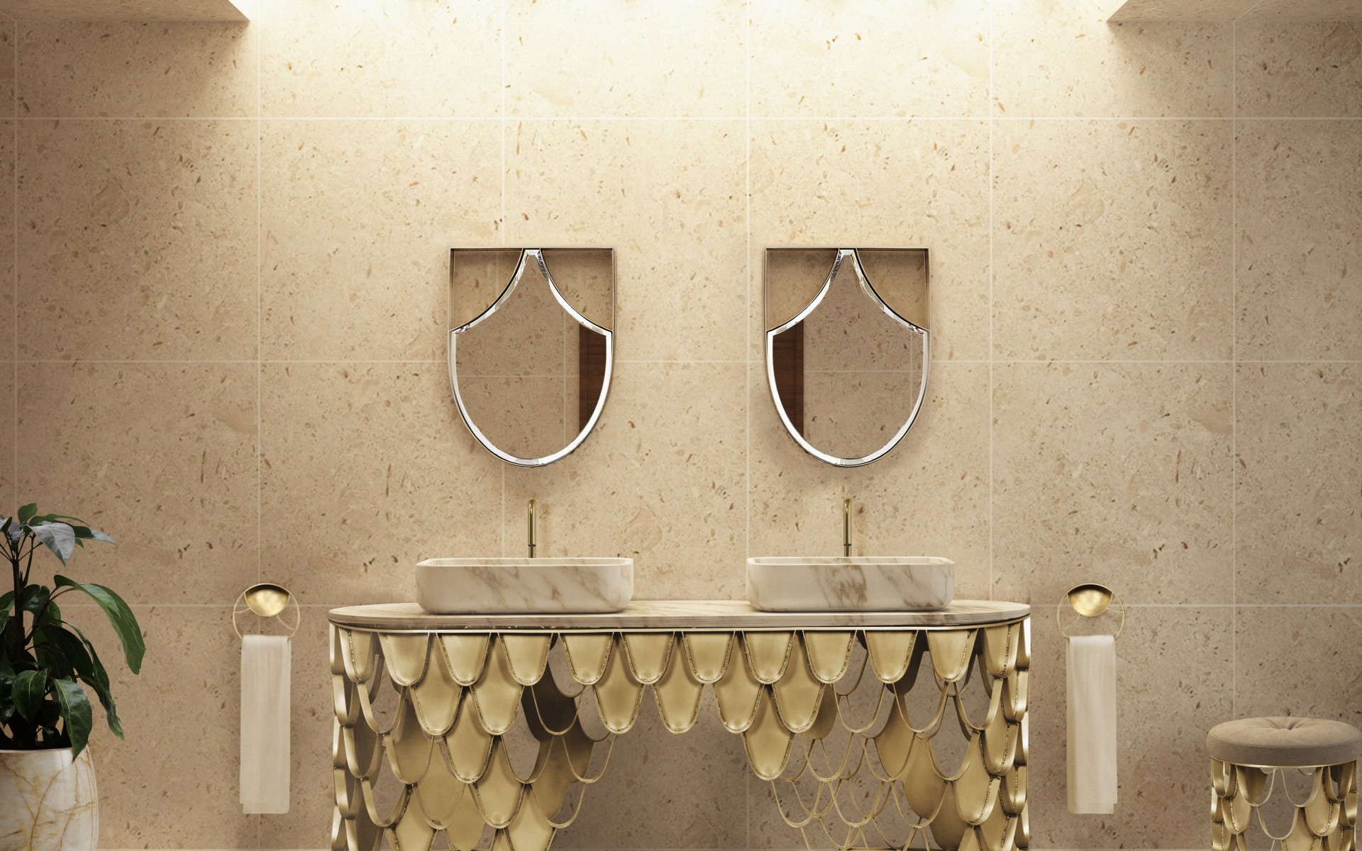 Argola para toalhas Atlas - 3