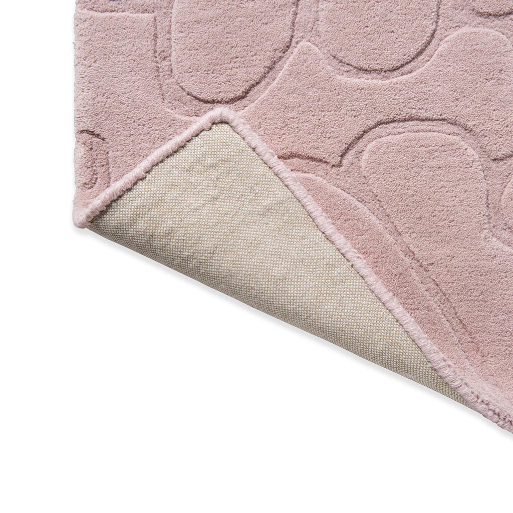 Tapete Coleby Petals Rosa Giz