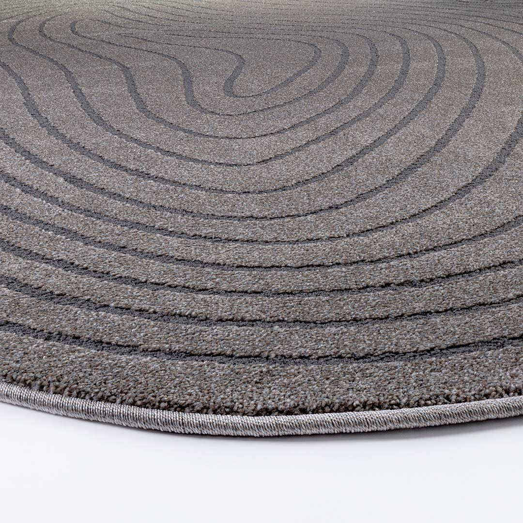 Tapete Cortina Stone Taupe | Tamanho: 200 × 290 cm