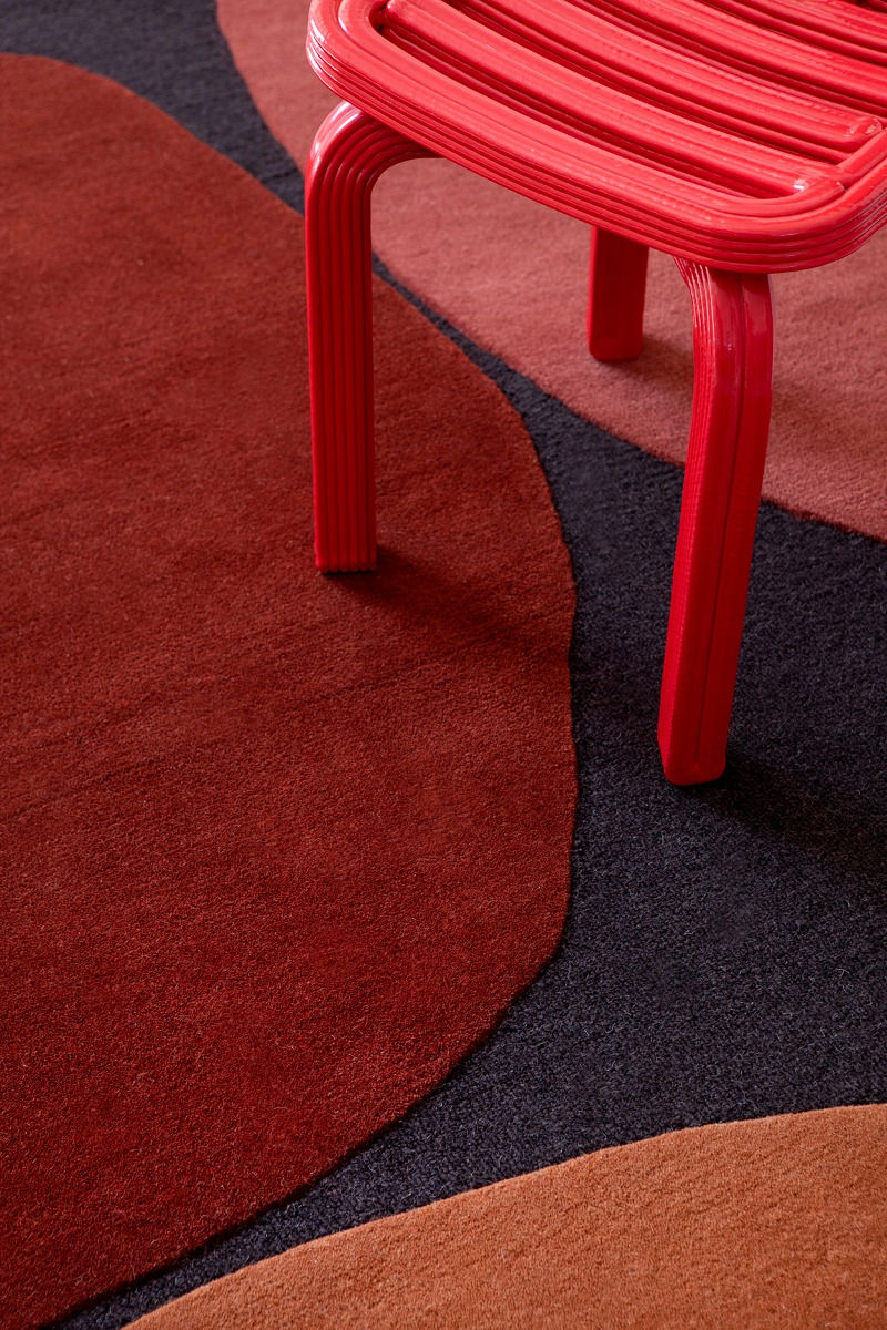 Tapete Decor Plateau Terra Tufted à Mão | Tamanho: 140 × 200 cm