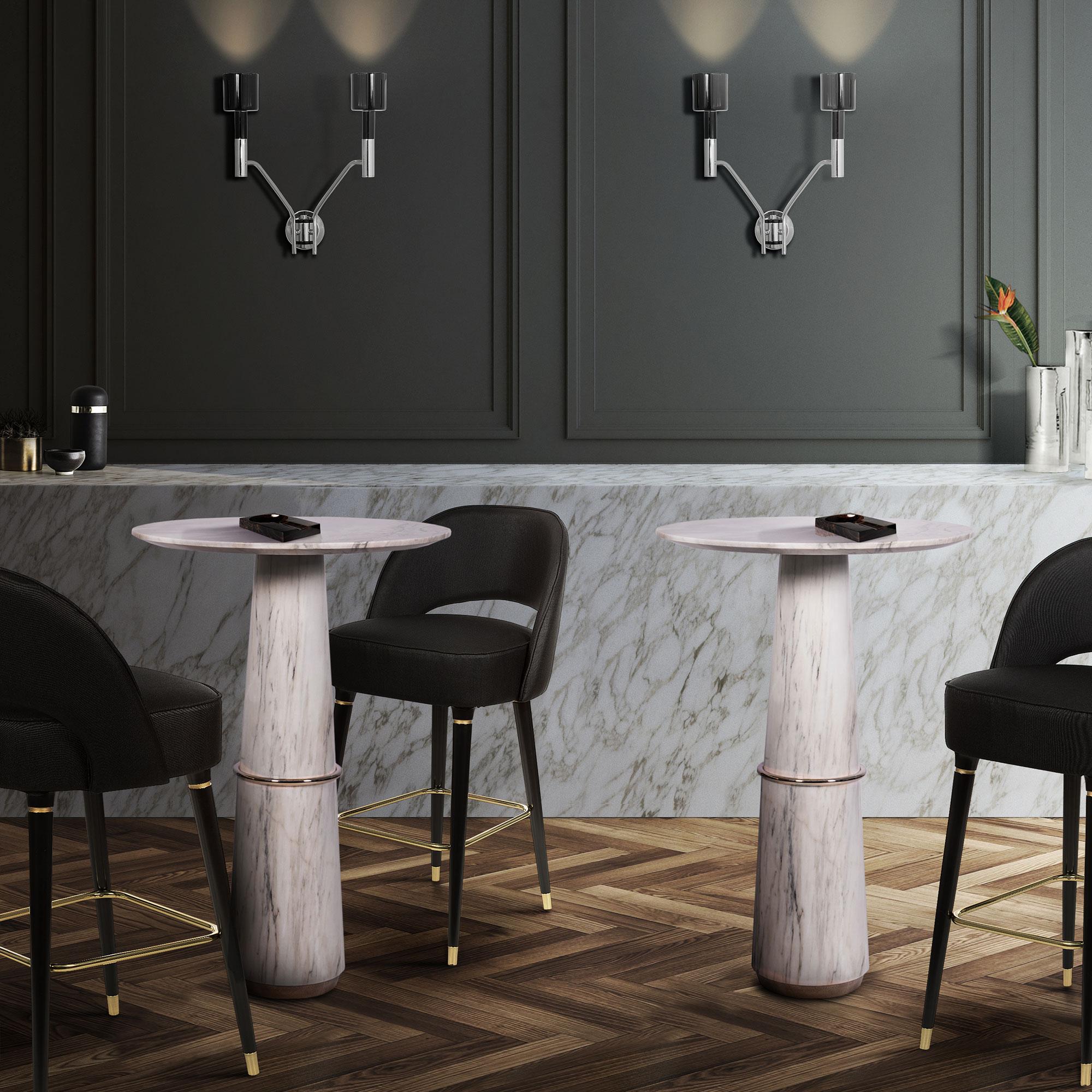 Mesa de Bar em Mármore