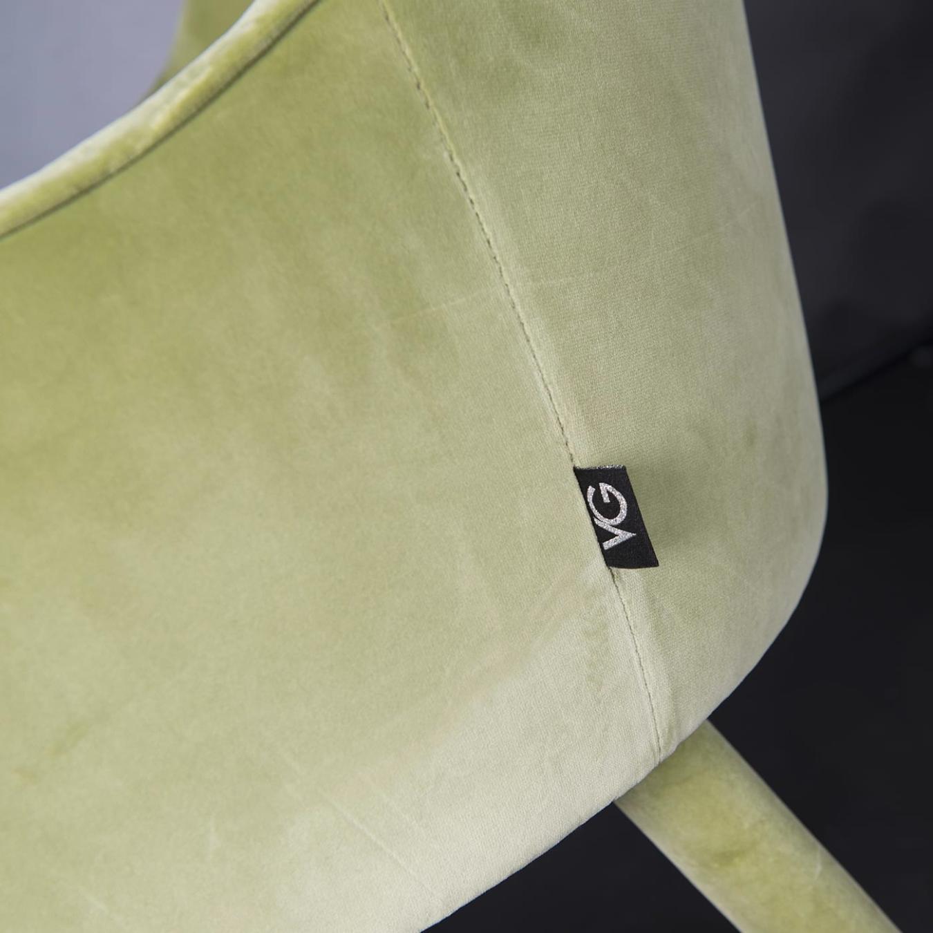 Cadeira Paulette Verde com Braços