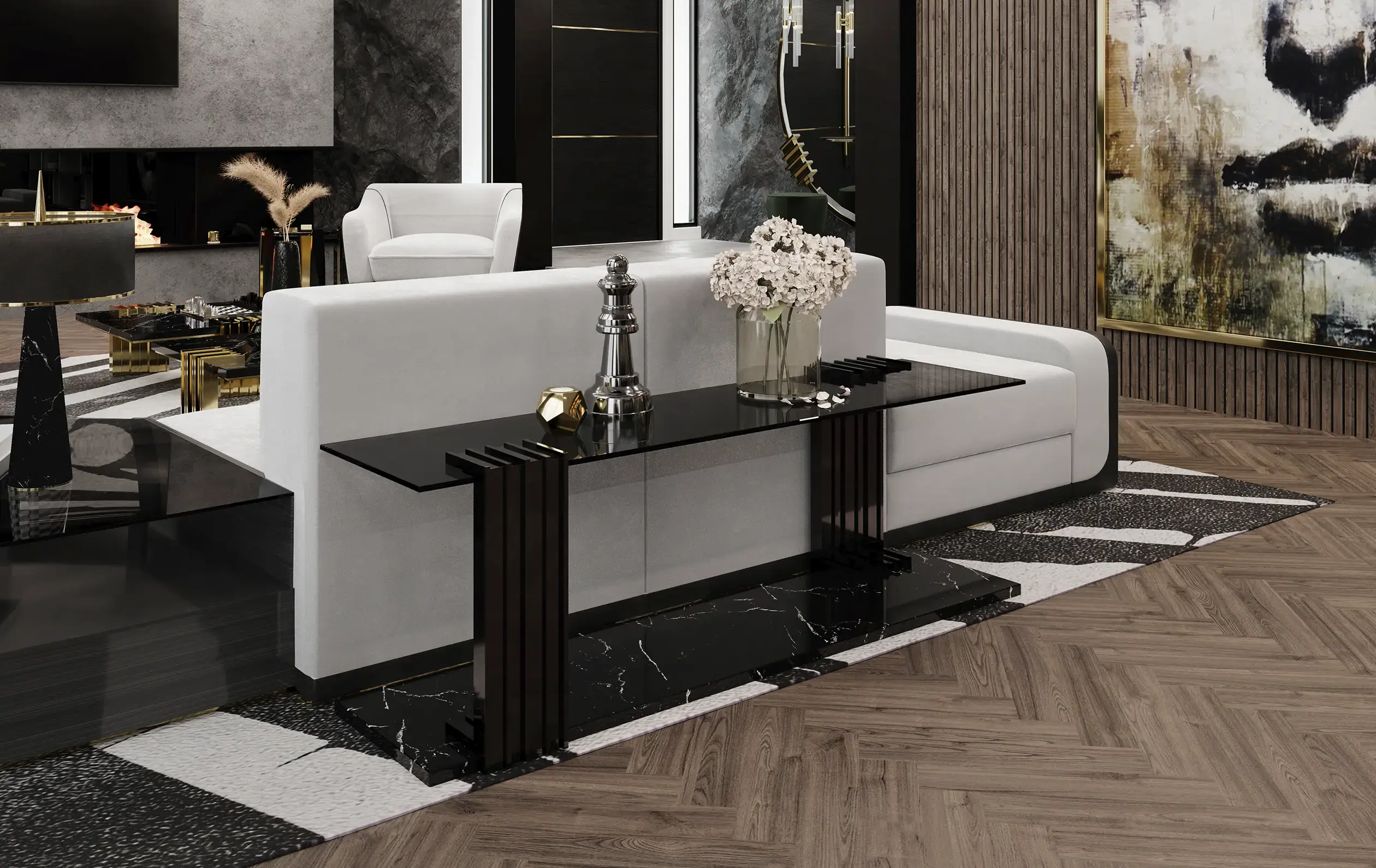 Mesa de Apoio Comprida Whirlwind