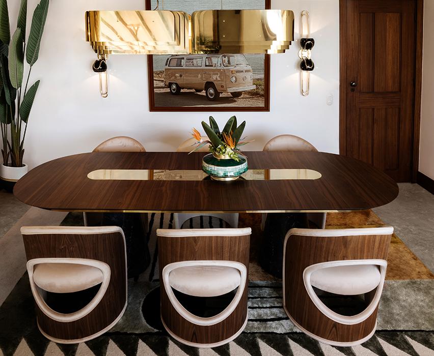 Mesa de Jantar Oval Forge