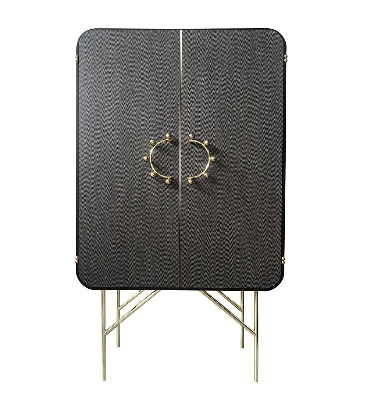 Armário madeira contemporâneo