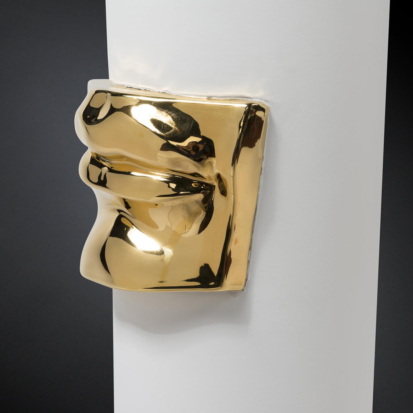 Vaso Boca de David Dourado