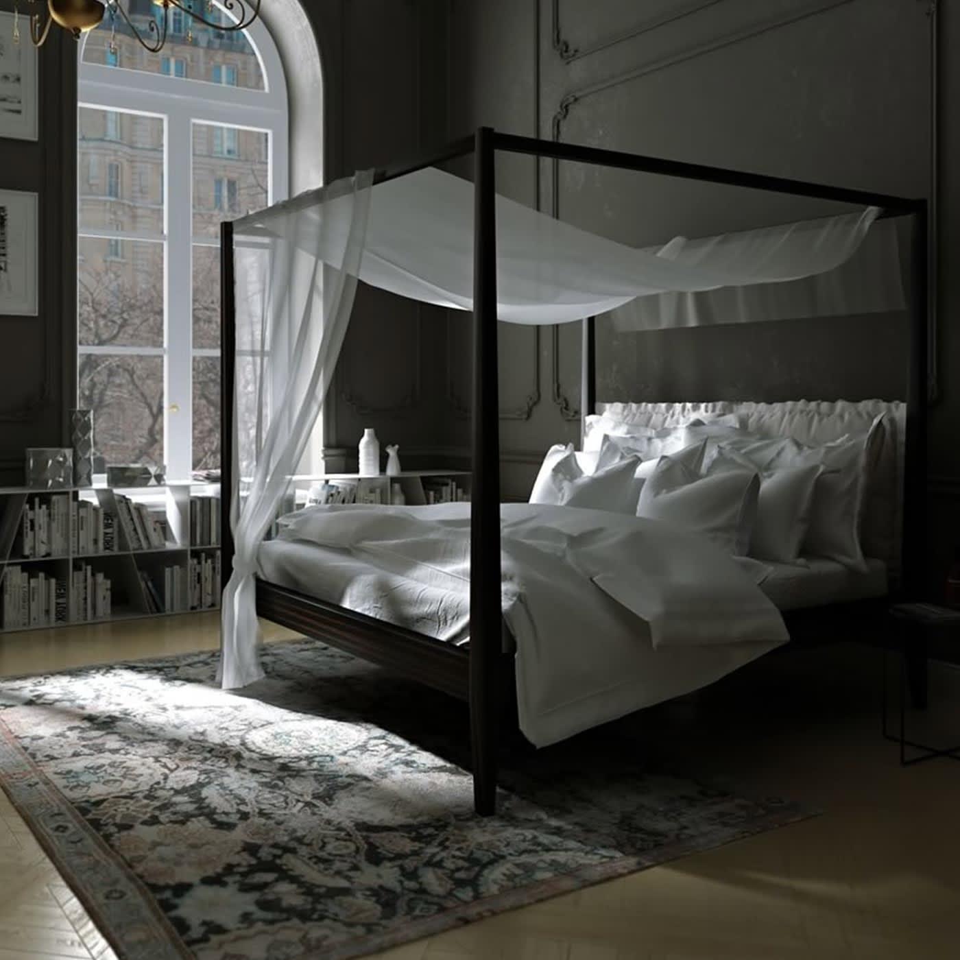 Cama Italiana com Dossel Aida