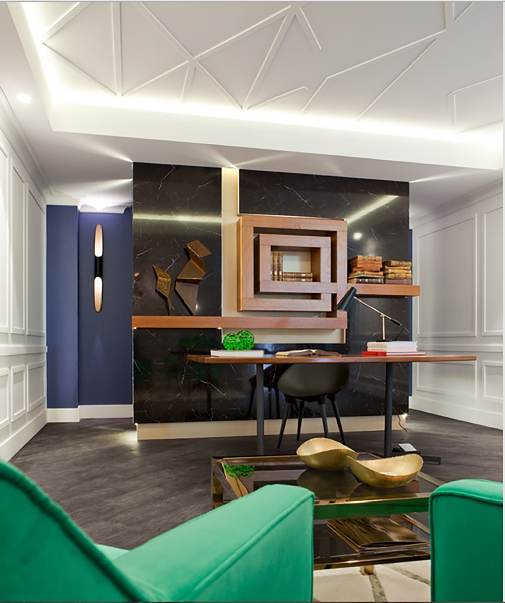 Candeeiro de parede tom profundo 1 - 14