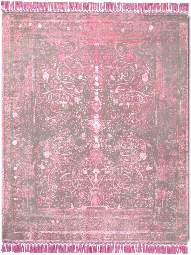 Tapete Soft Rosa Luxury | Tamanho: 274 × 365 cm