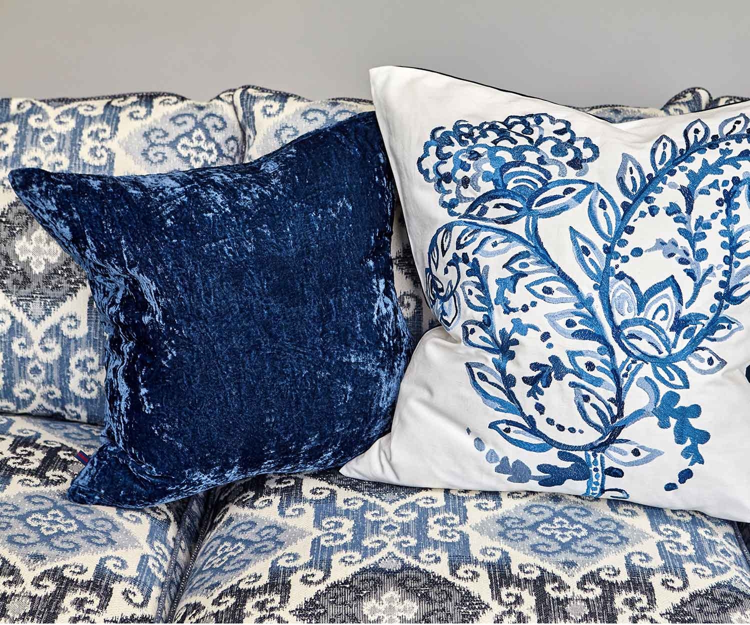 Almofada Paddy - French Navy 50 × 50