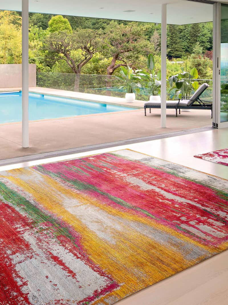 Tapete Luxuoso Sunshine Feito à Mão