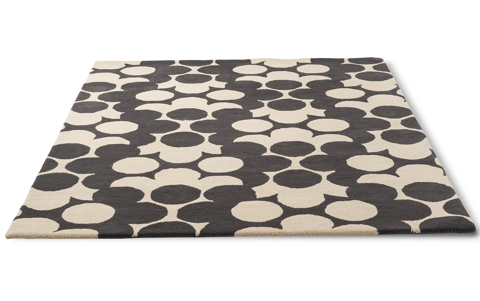 Tapete Puzzle Flower Ardósia | Tamanho: 120 × 180 cm
