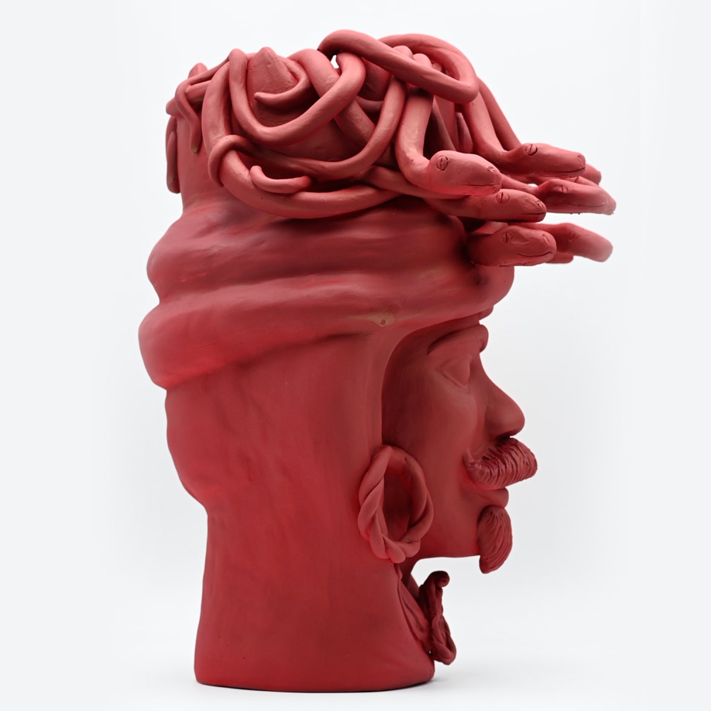 Escultura artesanal Moor's Head