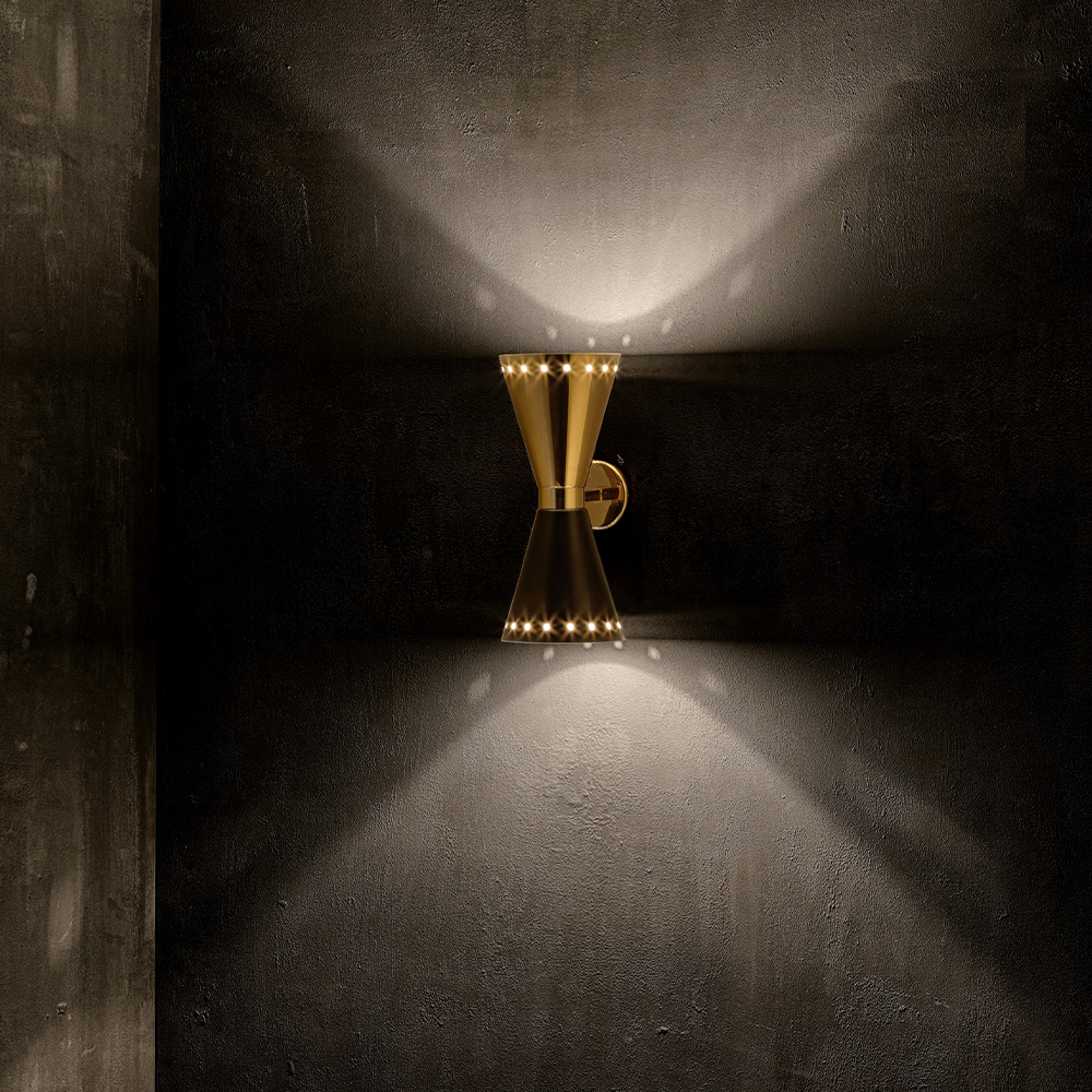 Candeeiro de parede chique