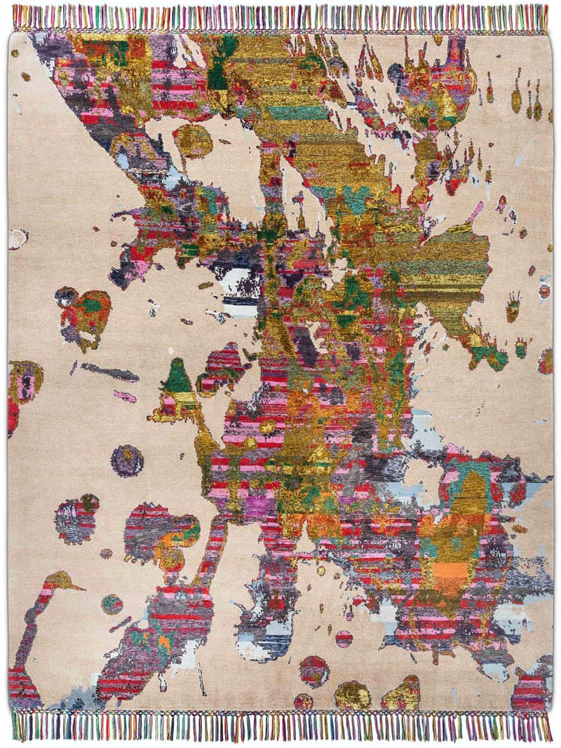 Tapete Eco Feito à Mão Luxury