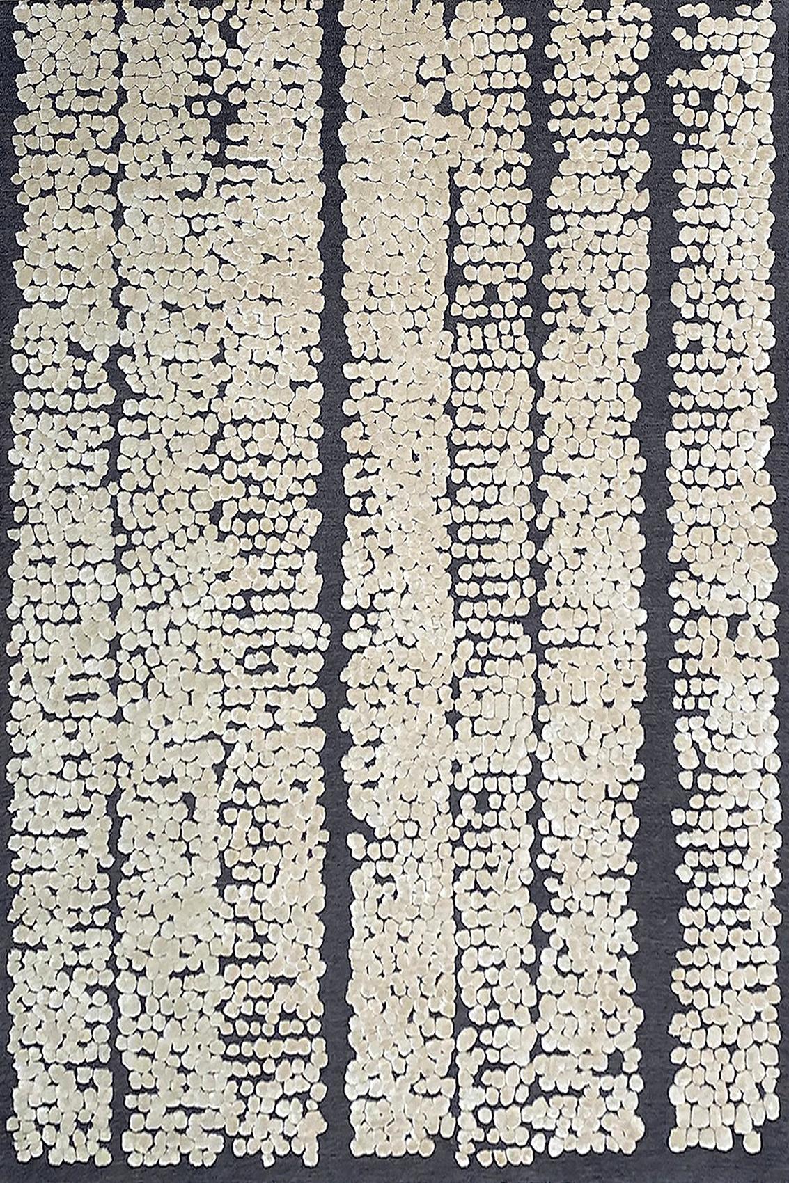Tapete Pad Linho Preto | Tamanho: 170 × 240 cm