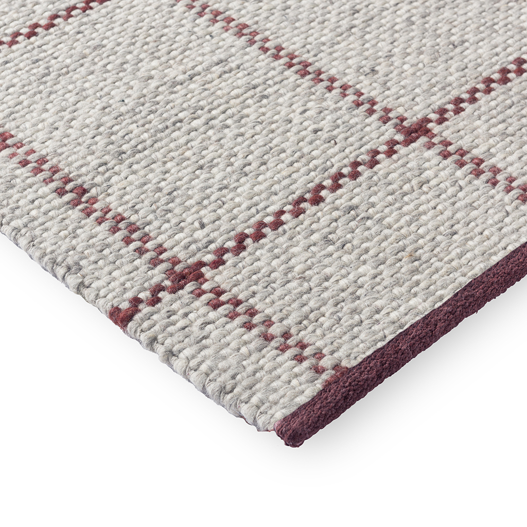 Tapete Craft Matter Check Cinza/Ardósia