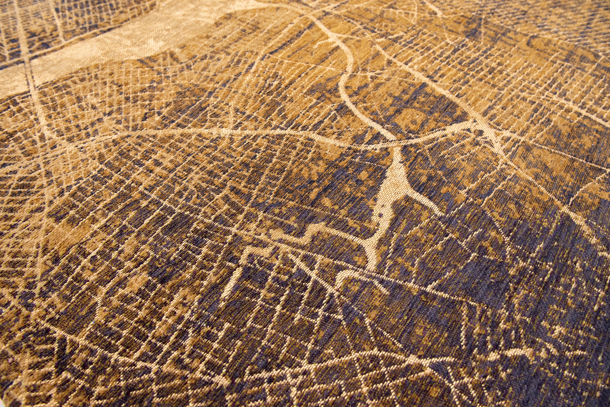 Tapete Gatsby Dourado 9315