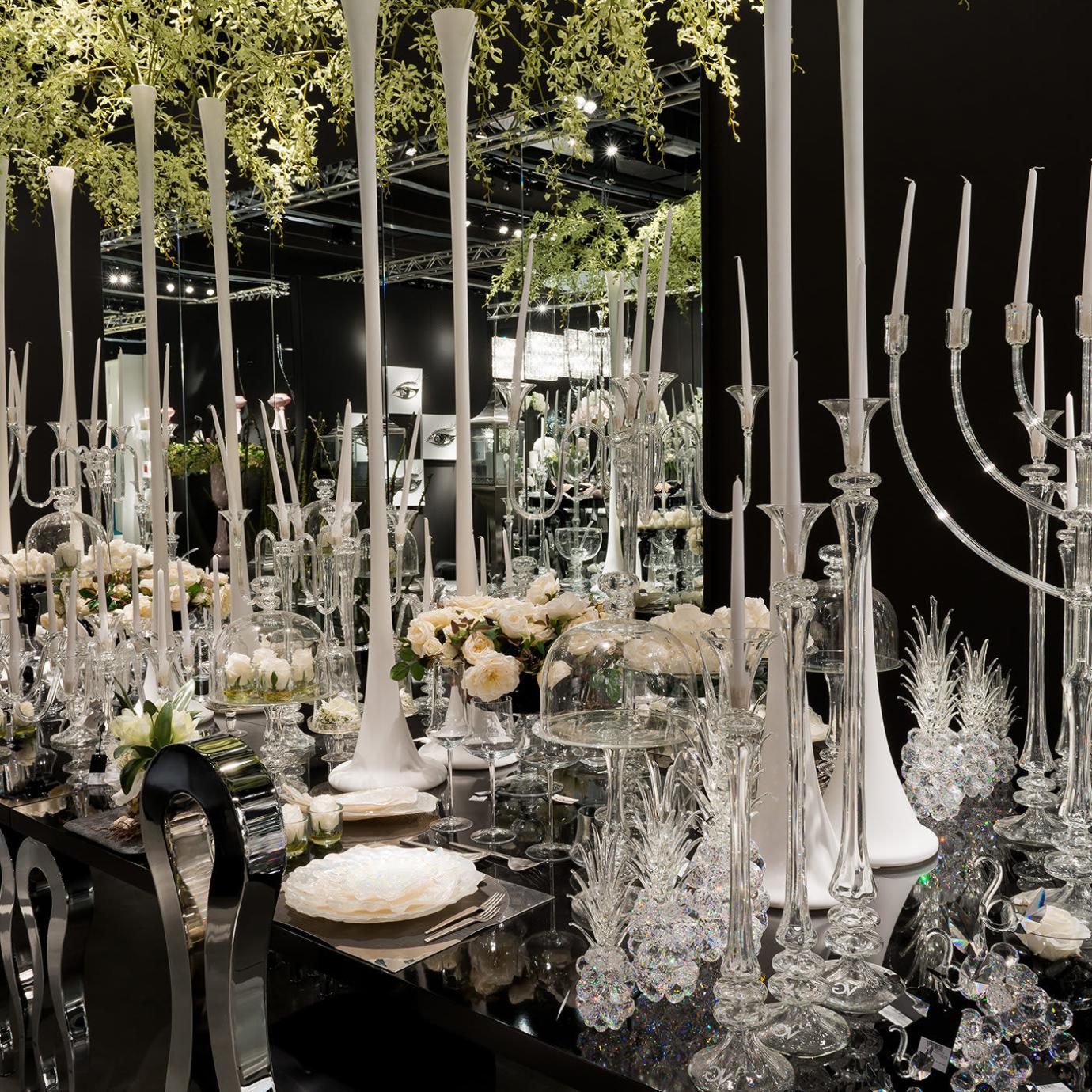 Porta-Velas Royal em Vidro