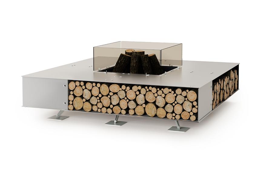 Lareira exterior Toast inox
