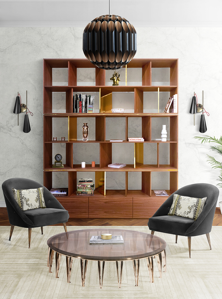 Candeeiro de parede radiante