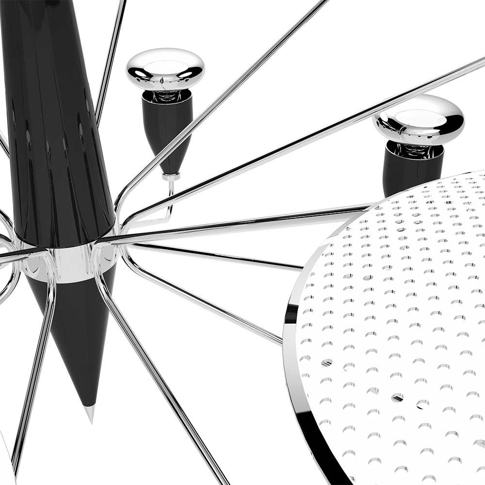 Candeeiro suspenso clássico