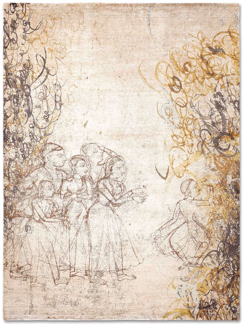 Tapete Dance Tecido à Mão