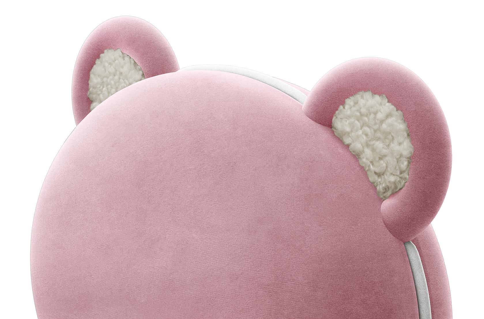 Cadeira infantil Fluffy Bear rosa