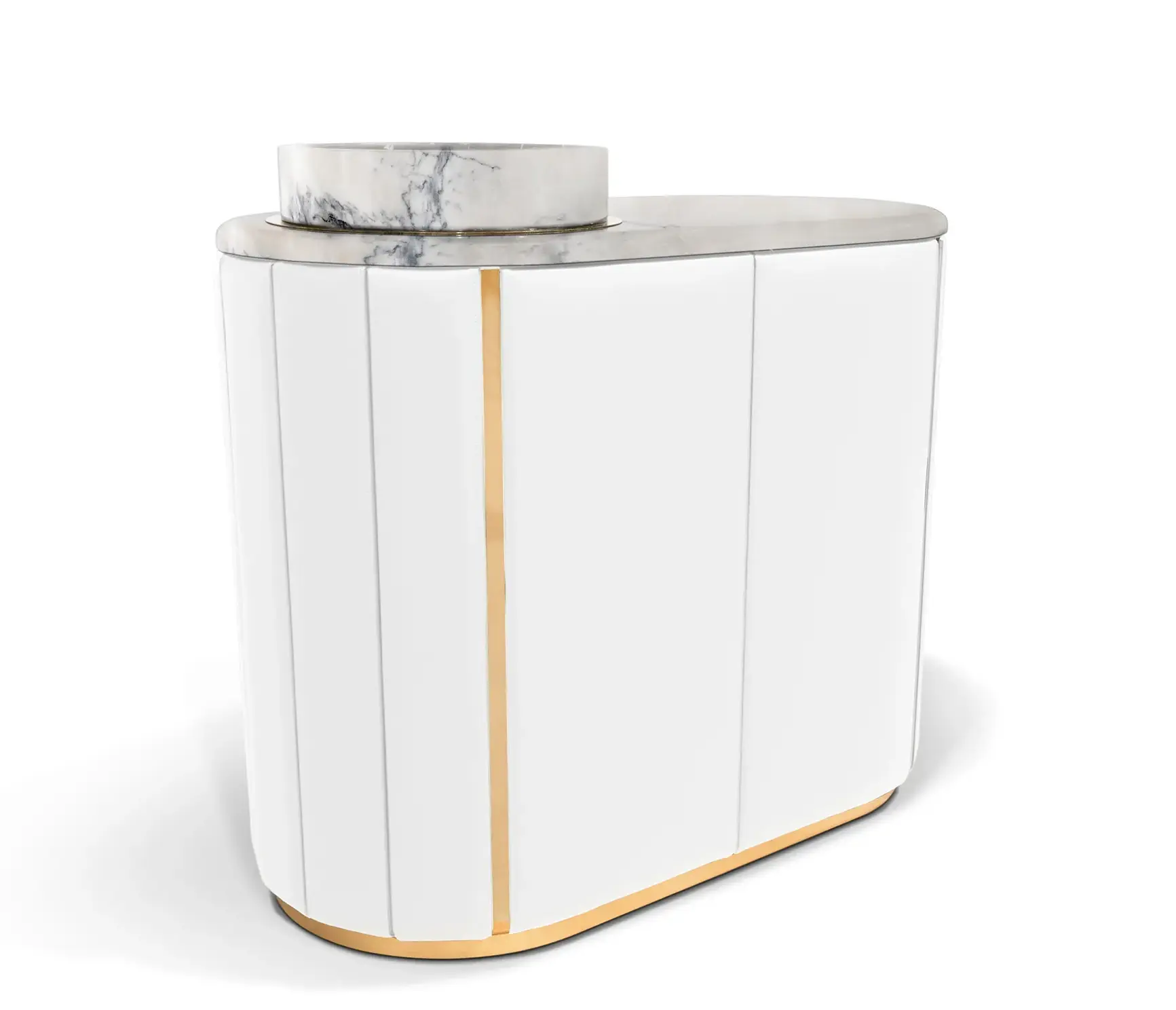 Móvel de casa de banho Majestic branco