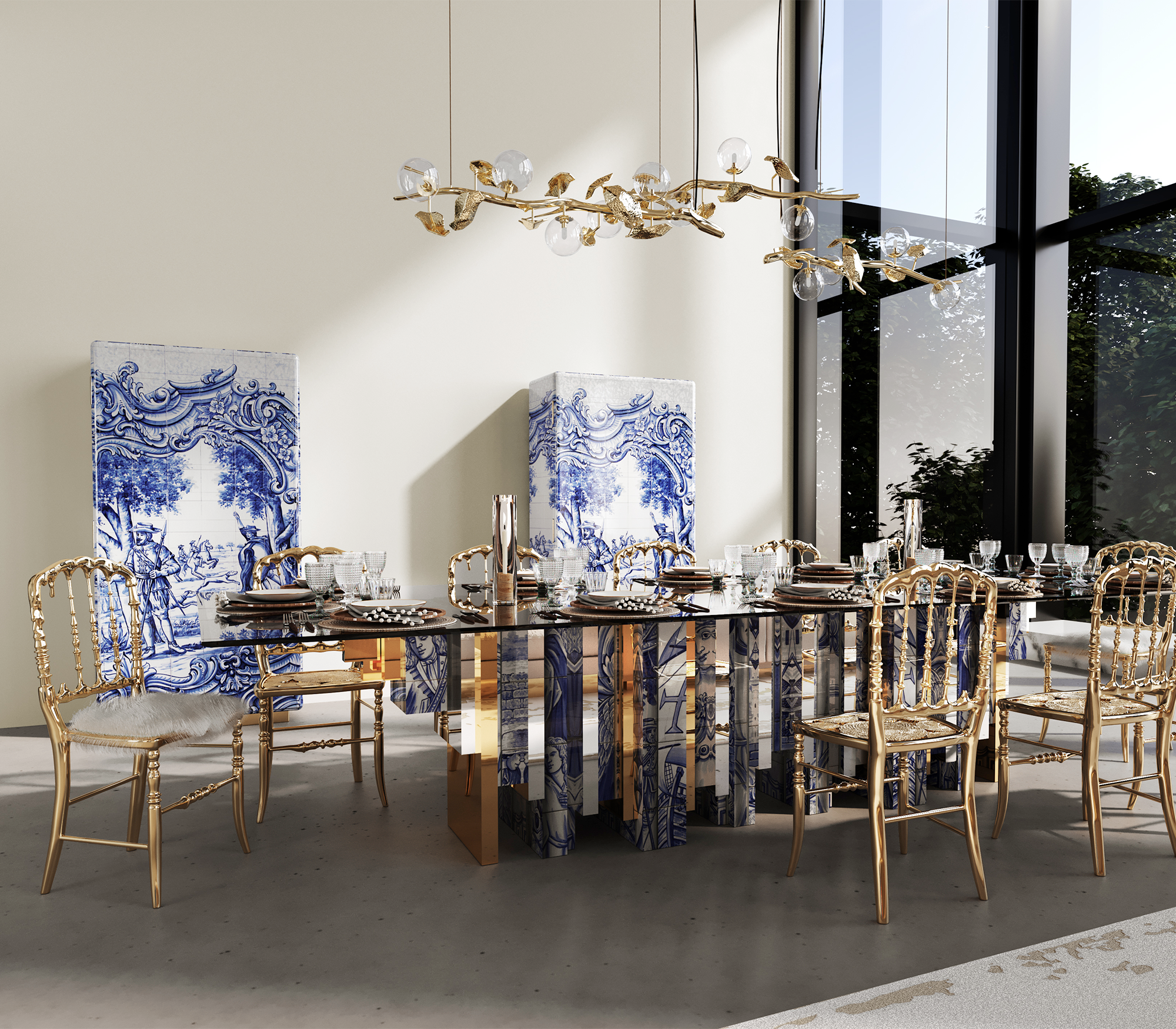 Mesa de Jantar Luxe Legacy