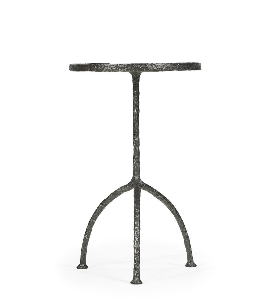 Mesa de Cocktail Kora com Acabamento Bronzeado