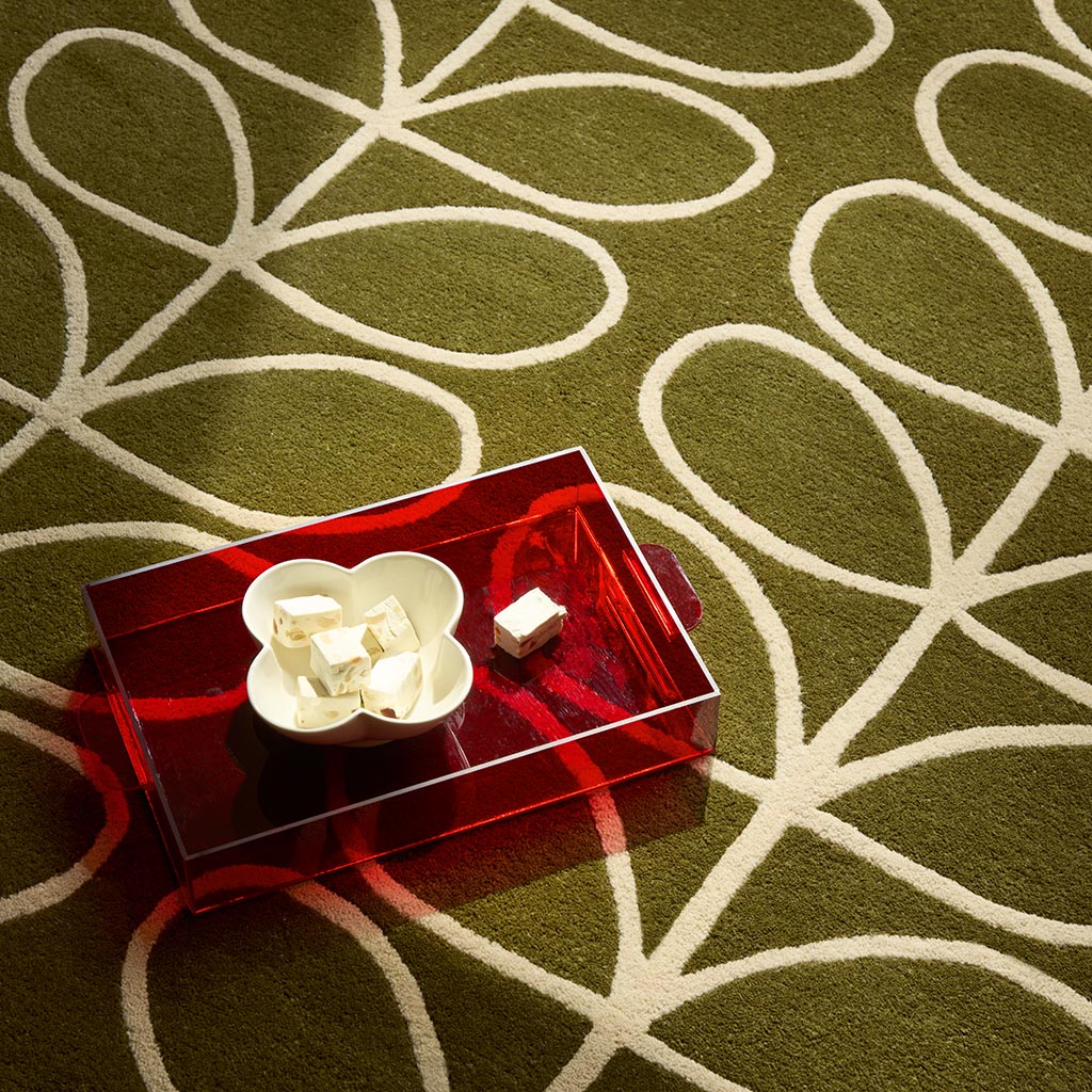 Tapete Linear Stem Olive