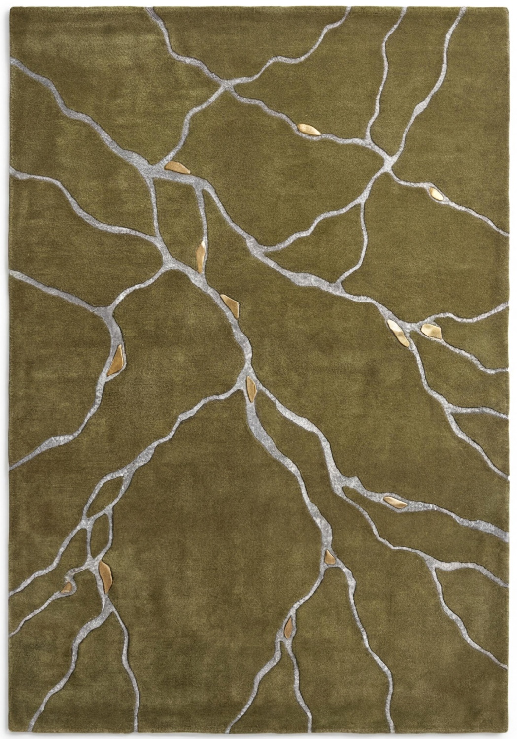 Tapete Vein Marble Olive