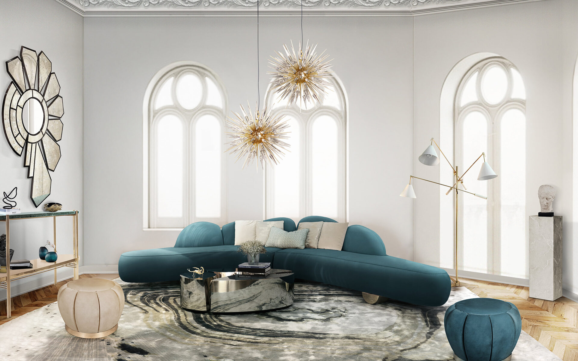 Candeeiro de pé Crooner - 17