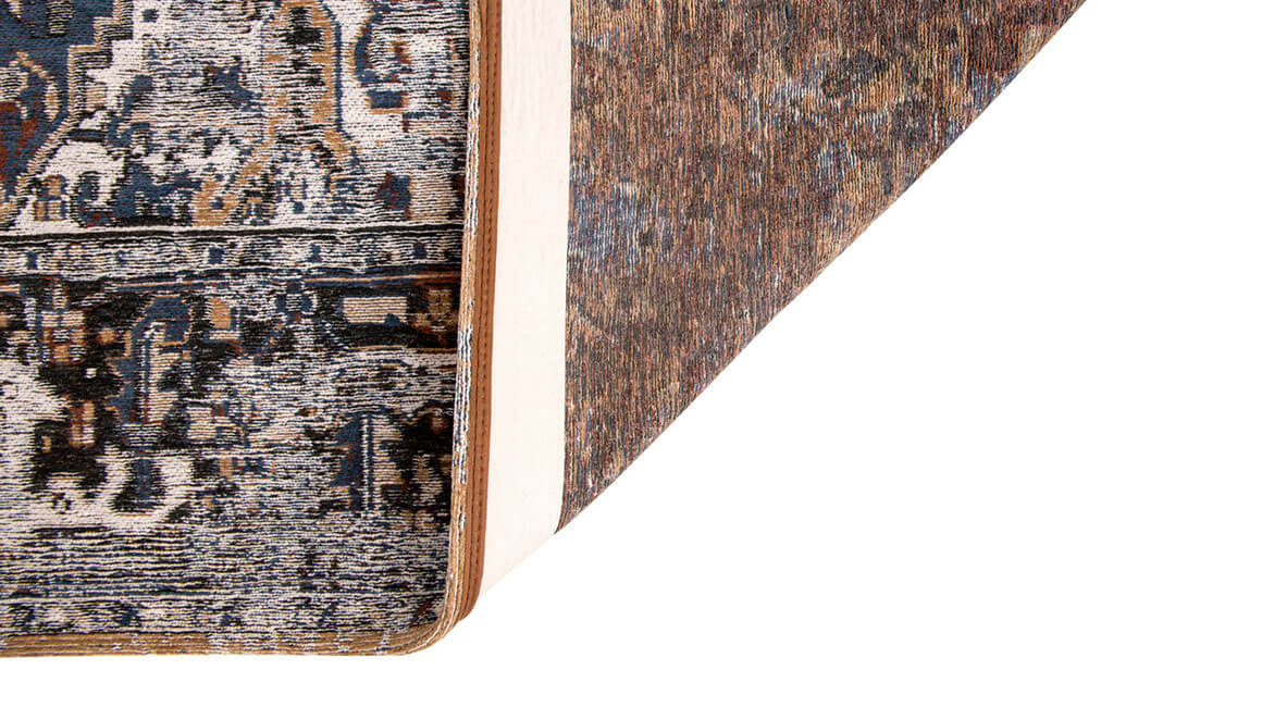 Tapete 8707 Divan Azul | Tamanho: 140 × 200 cm