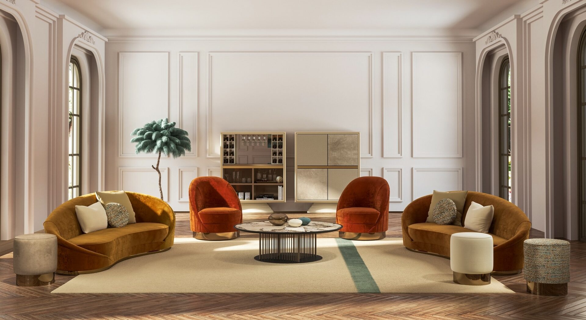 Poltrona Giratória Capsule