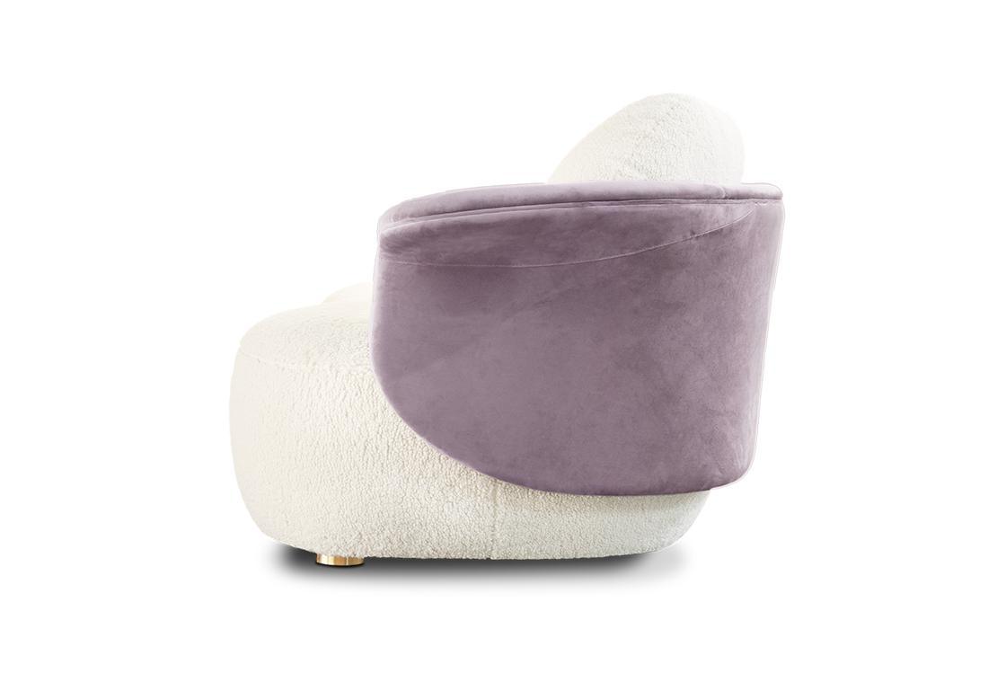 Sofá de peluche Theodore