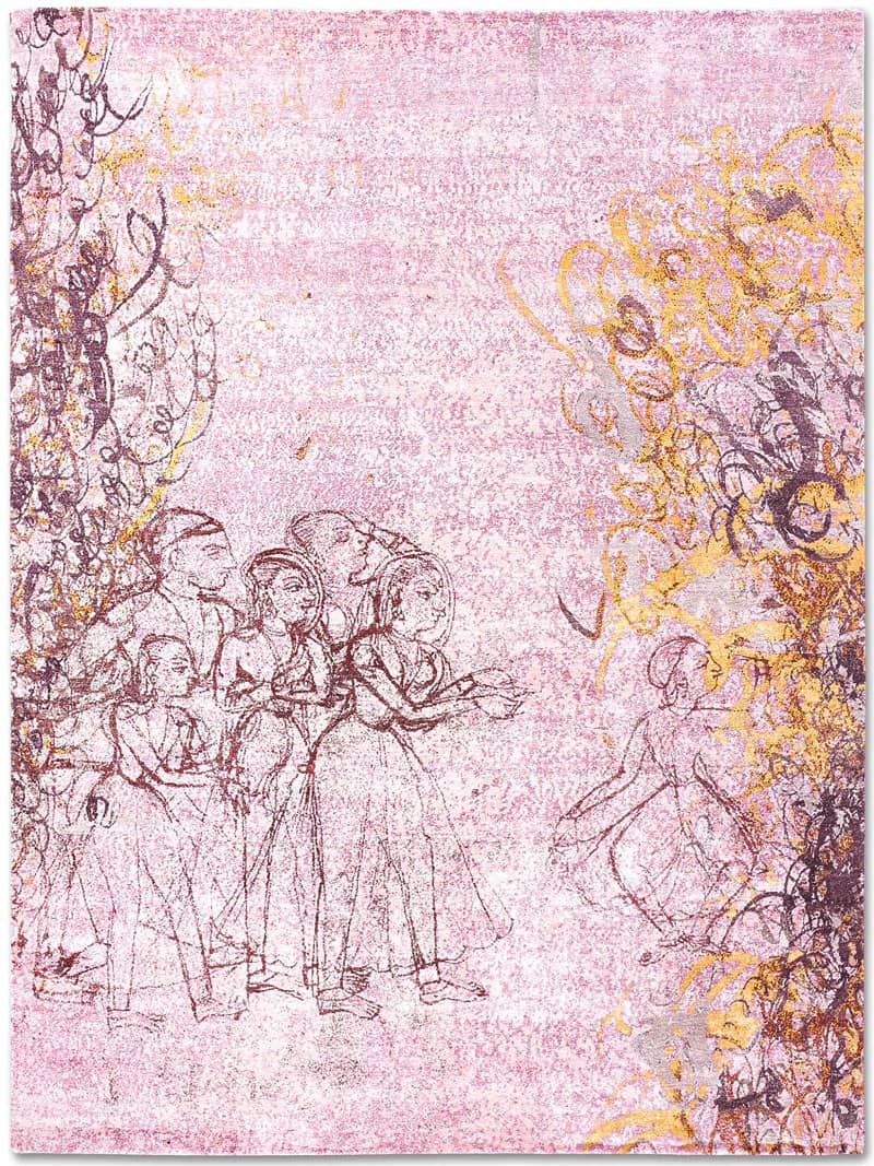 Tapete Dance Tecido à Mão