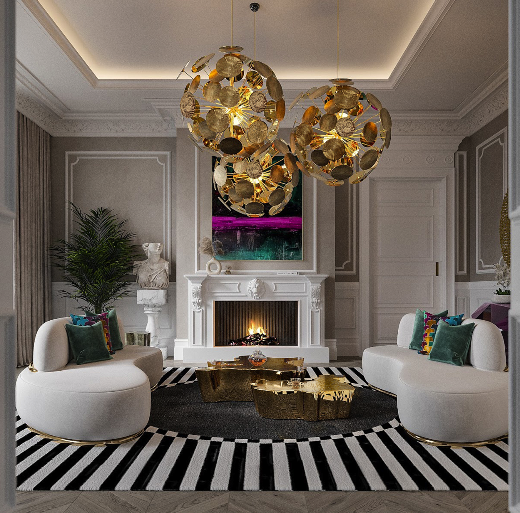 Candeeiro suspenso Gravity