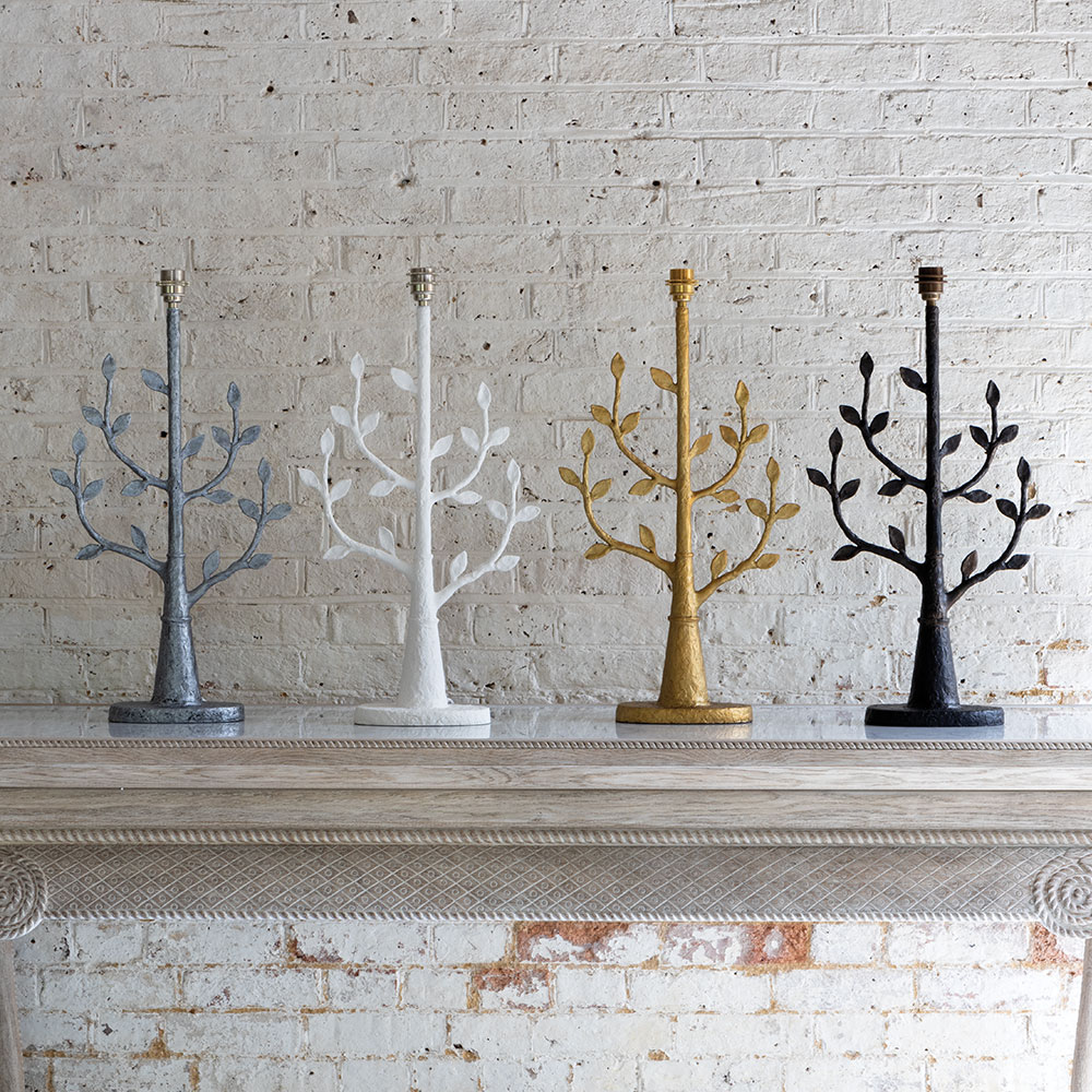 Candeeiro de Mesa Millana com Acabamento Giz