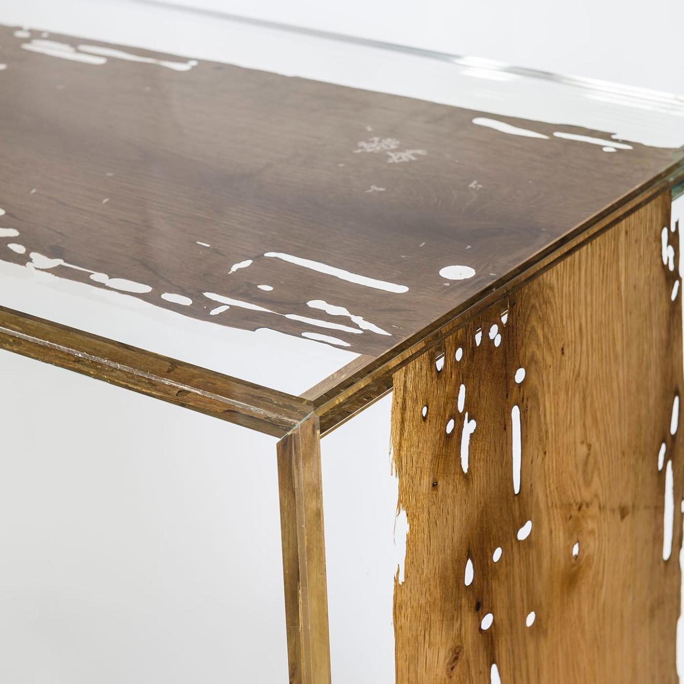 Consola Venezia em Vidro