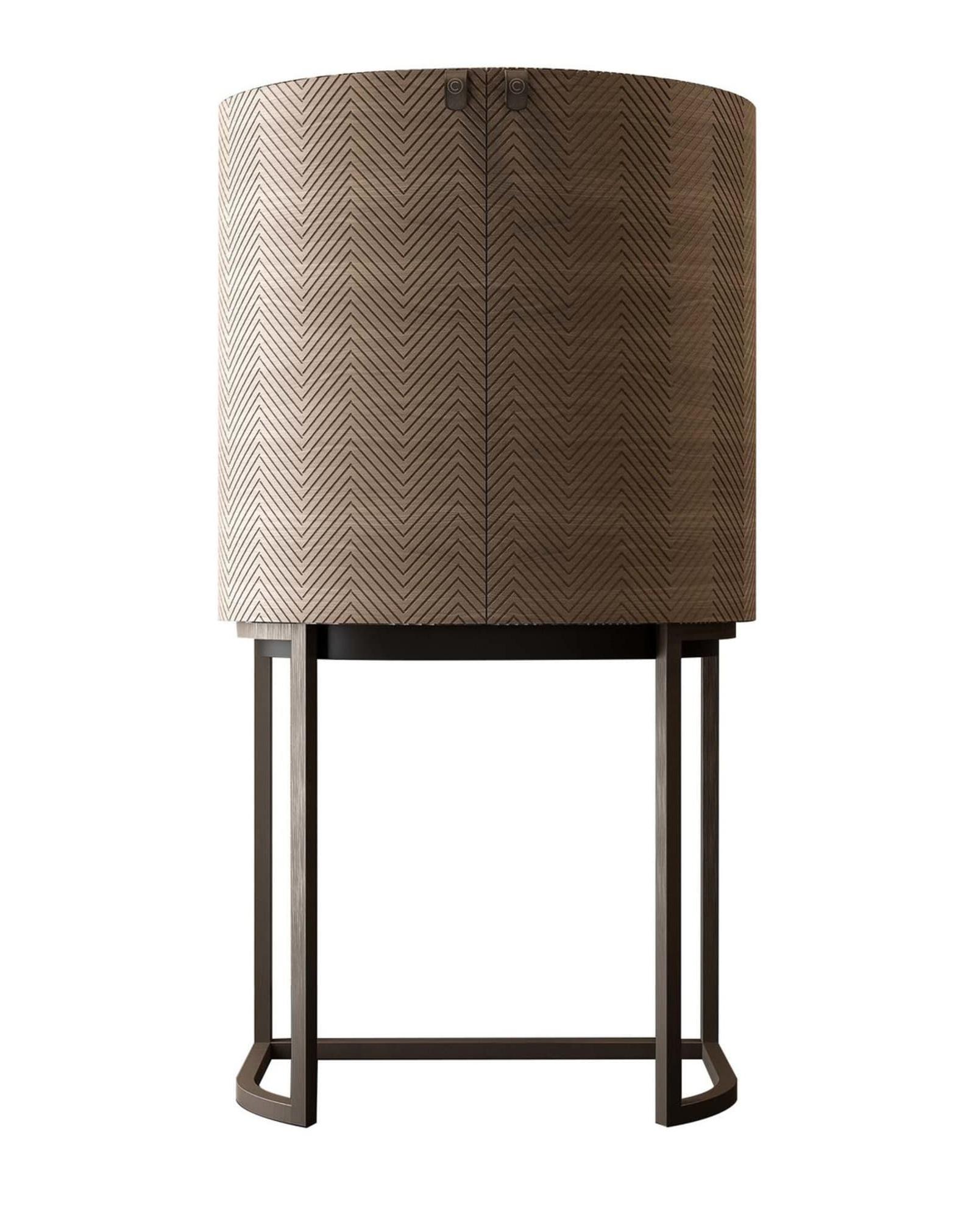 Armário bar curvo Itália